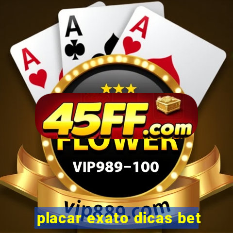 placar exato dicas bet